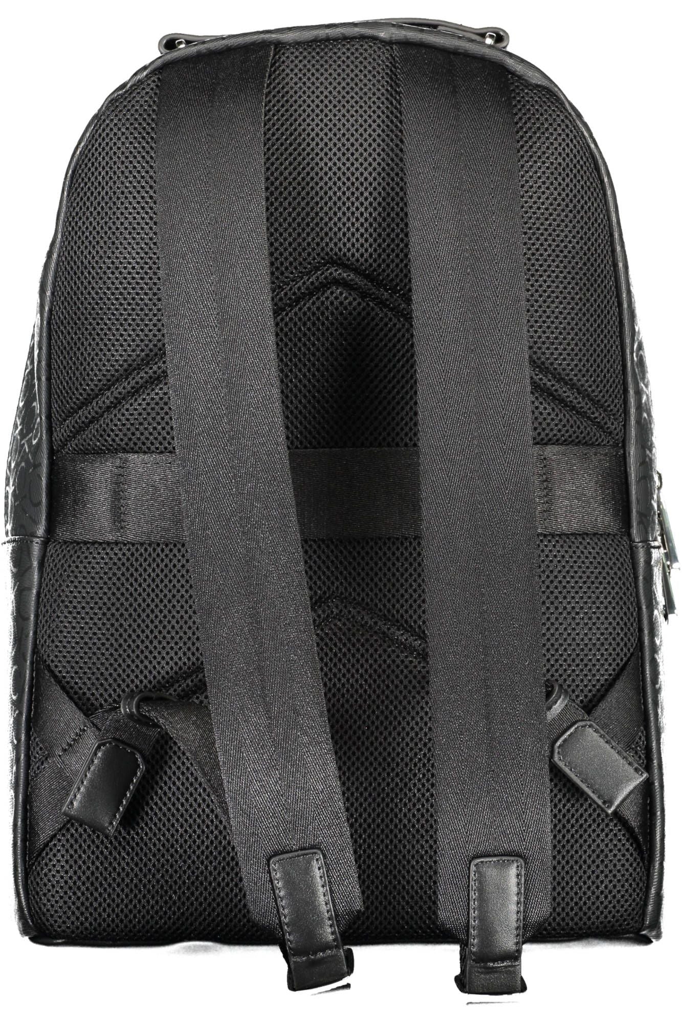 Eco-Conscious Sleek Black Backpack