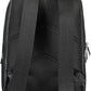 Sleek Black Recycled Backpack for the Modern Man