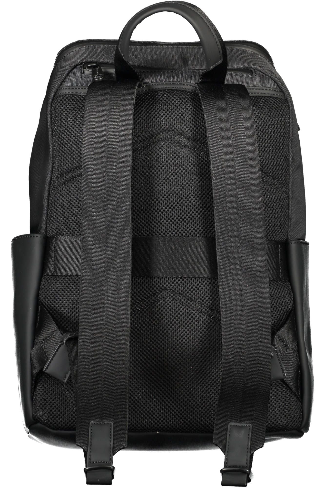 Elevated Eco-Conscious Black Backpack