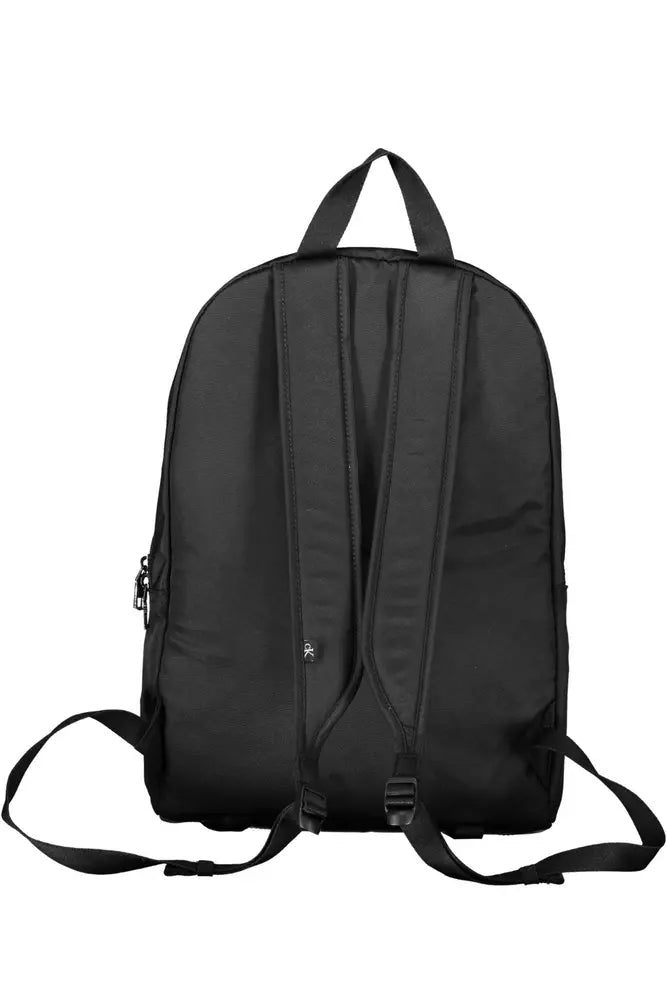 Sleek Contrast Detail Men's Backpack