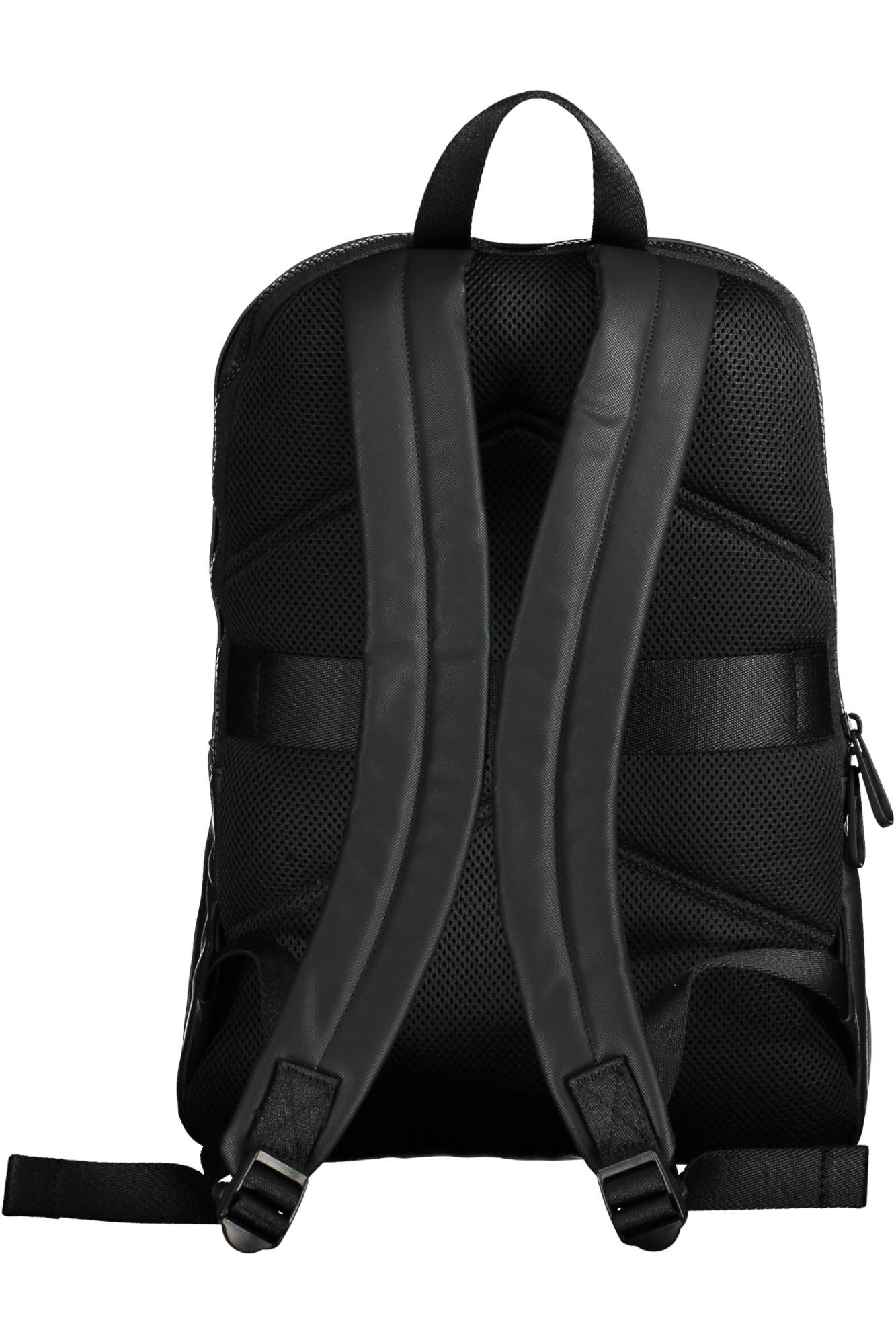 Sleek Black Eco-Conscious Backpack