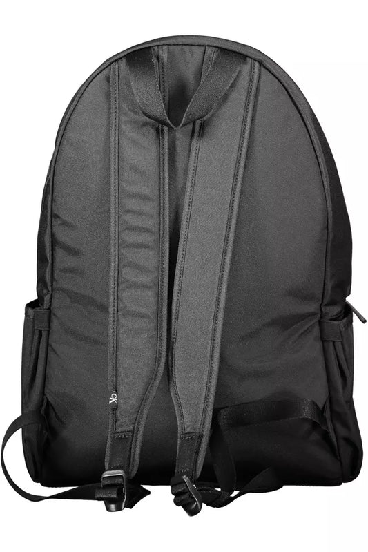 Eco-Conscious Chic Black Backpack