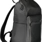 Elevated Eco-Conscious Black Backpack
