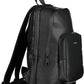 Sleek Black Eco-Conscious Backpack