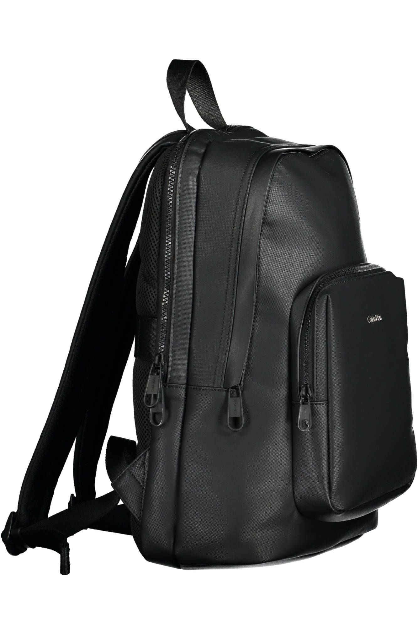 Sleek Black Eco-Conscious Backpack