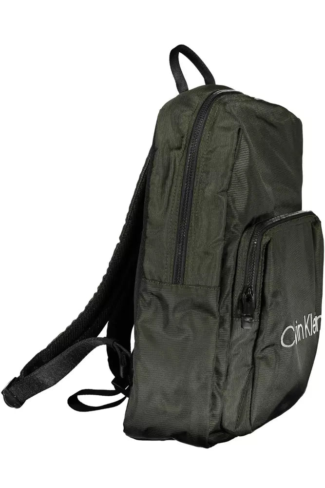 Eco Chic Green Backpack with Laptop Space