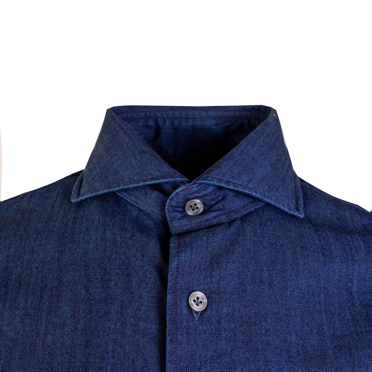 Chic Classic Fit Blue Denim Cotton Shirt