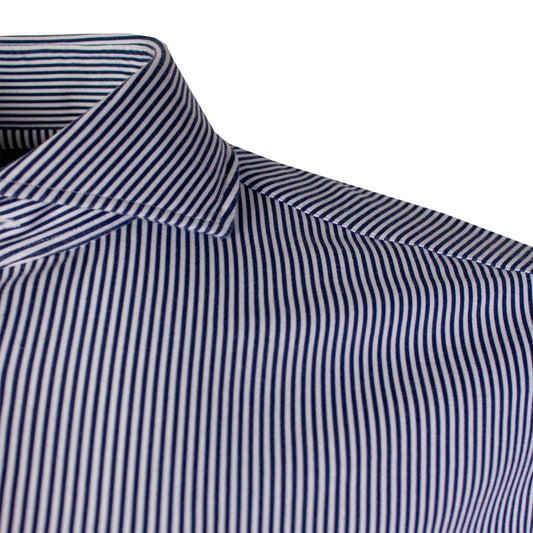 Light Blue Striped Slim Fit Shirt