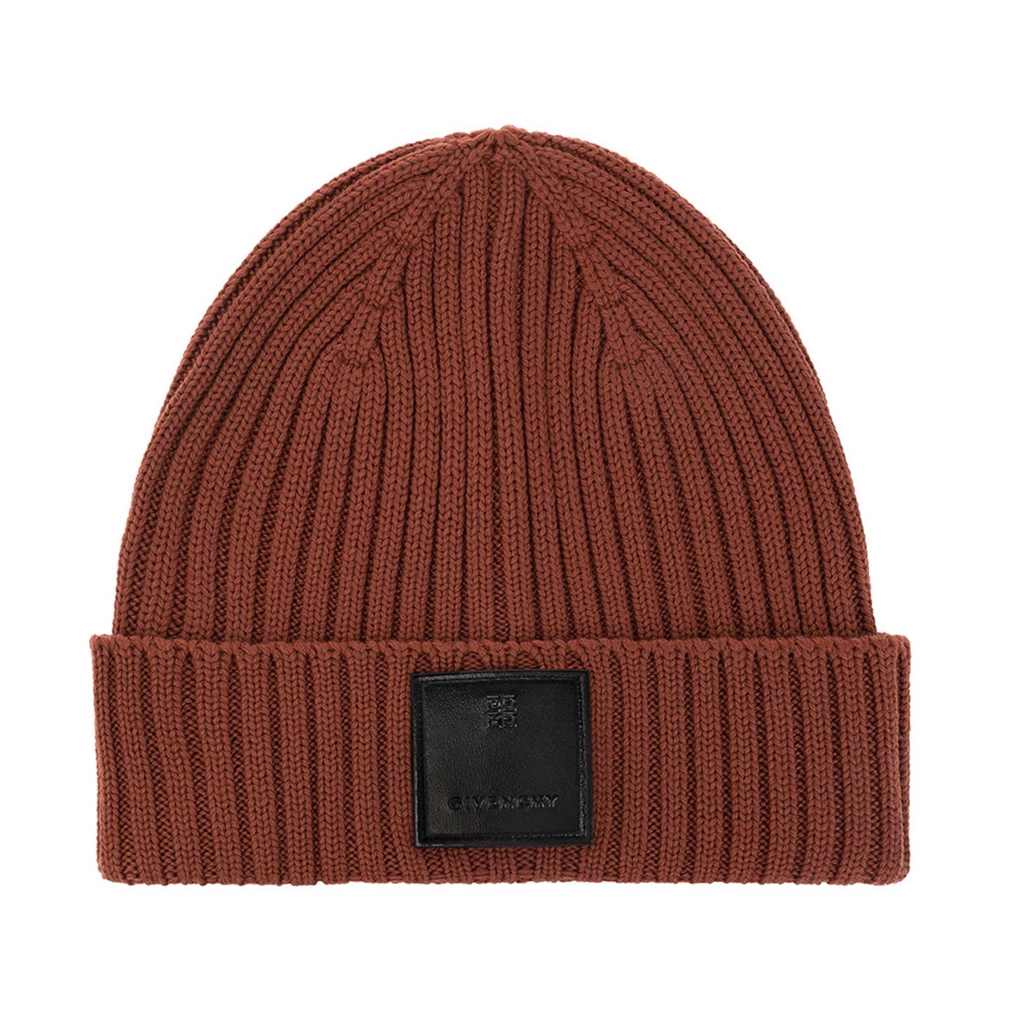 Elegant Rusty Wool Fisherman Beanie