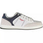 Sleek White Sports Sneakers with Contrasting Accents