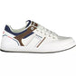 Sleek White Sneakers with Contrasting Accents