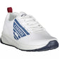 Chic White Sneakers with Iconic Contrast Details
