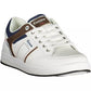 Sleek White Sneakers with Contrasting Accents