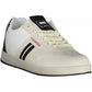 Sleek White Sneakers with Bold Accents