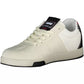 Sleek White Sneakers with Bold Accents