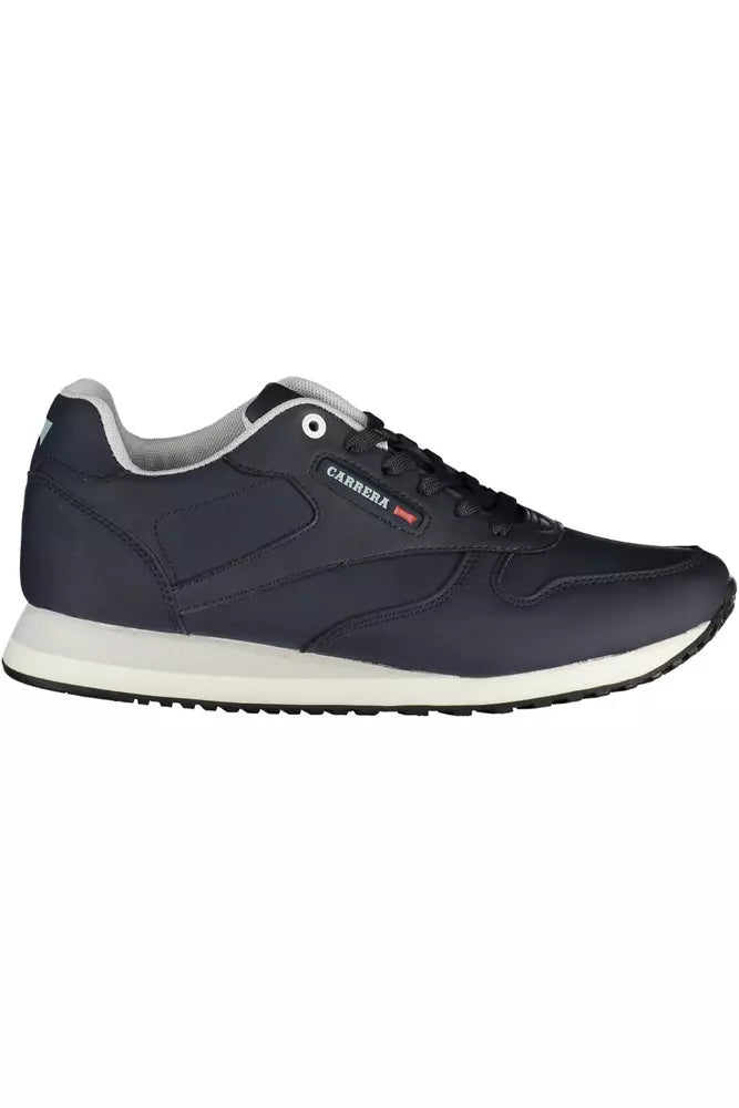 Sleek Blue Carrera Sneaker with Contrasting Detail