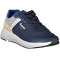 Sleek Blue Sneakers with Contrasting Accents