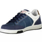 Eco-Conscious Blue Sneakers with Contrasting Details