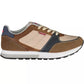 Chic Contrasting Lace-Up Sneakers