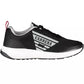 Sleek Black Sneakers with Contrasting Accents