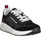 Sleek Black Sneakers with Iconic Detailing