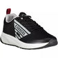 Sleek Black Sneakers with Contrasting Accents