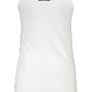 Elegant Wide-Shoulder Printed Tank Top
