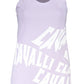 Elegant Purple Round Neckline Tank Top