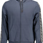Chic Contrasting Detail Hooded Sweatshirt