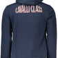 Elevated Blue Cotton Hooded Sweater