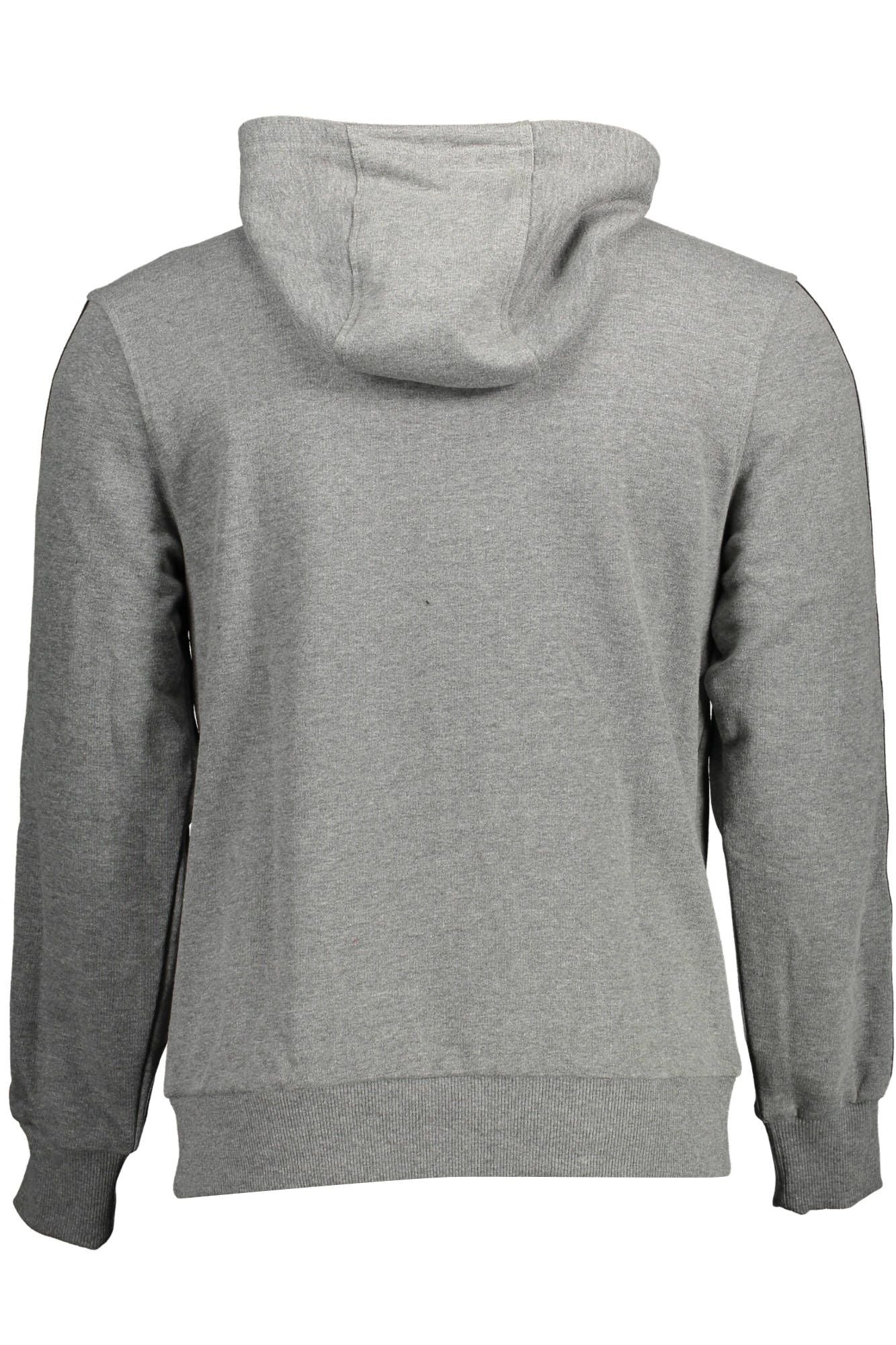 Elegant Hooded Sweatshirt with Contrasting Accents