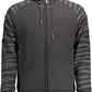 Sleek Hooded Sweatshirt with Embroidery Detail