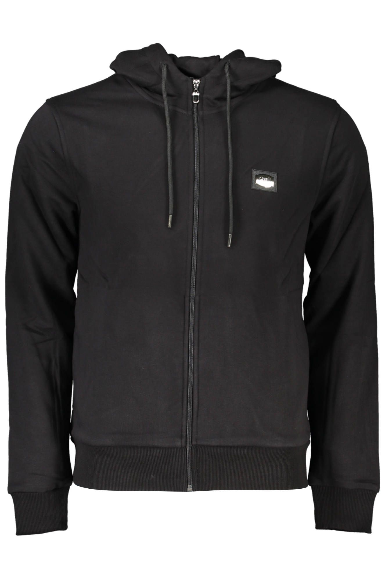 Sleek Hooded Sweatshirt with Embroidered Logo