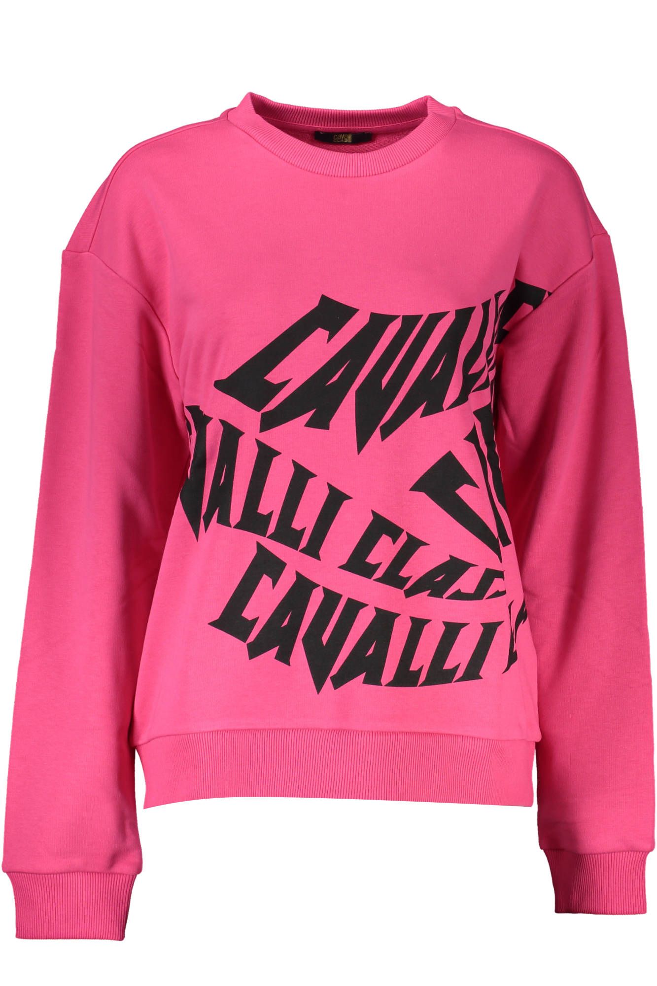 Chic Pink Brushed Cotton Sweatshirt