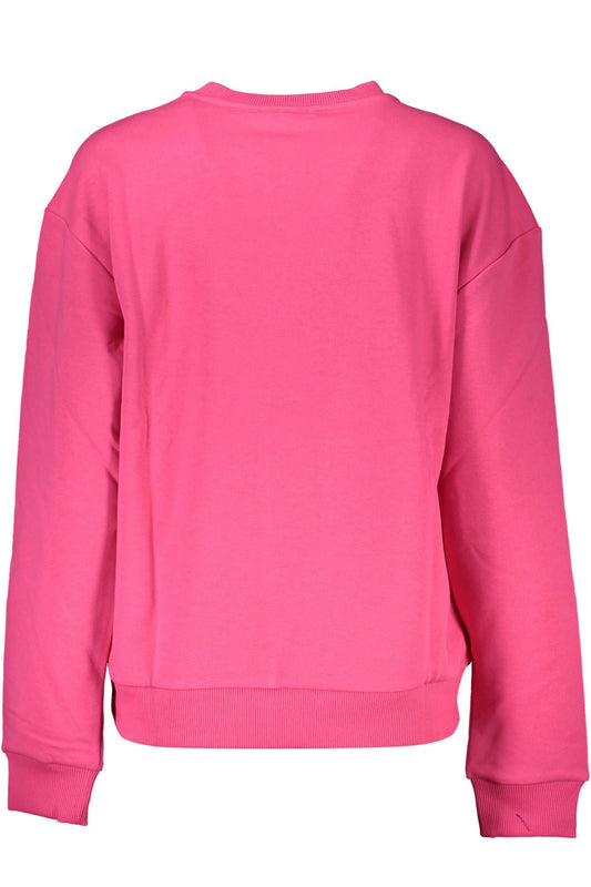 Chic Pink Brushed Cotton Sweatshirt