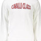 Elegant White Embroidered Sweatshirt
