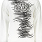 Elegant White Cotton Sweatshirt
