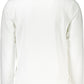 Elegant White Cotton Sweatshirt