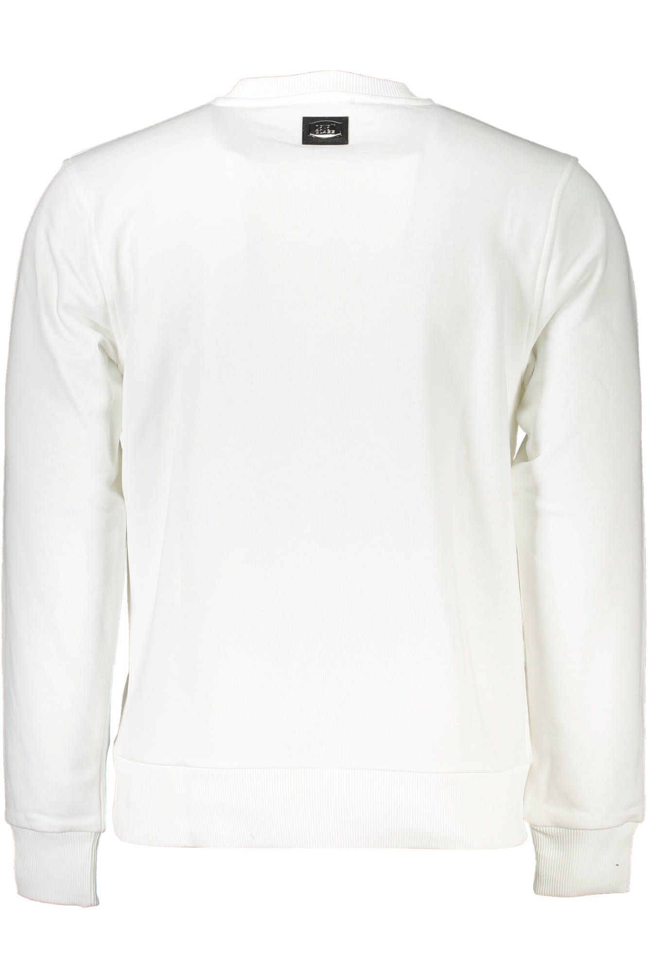 Elegant White Cotton Sweatshirt