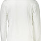 Regal Charm White Cotton Sweatshirt