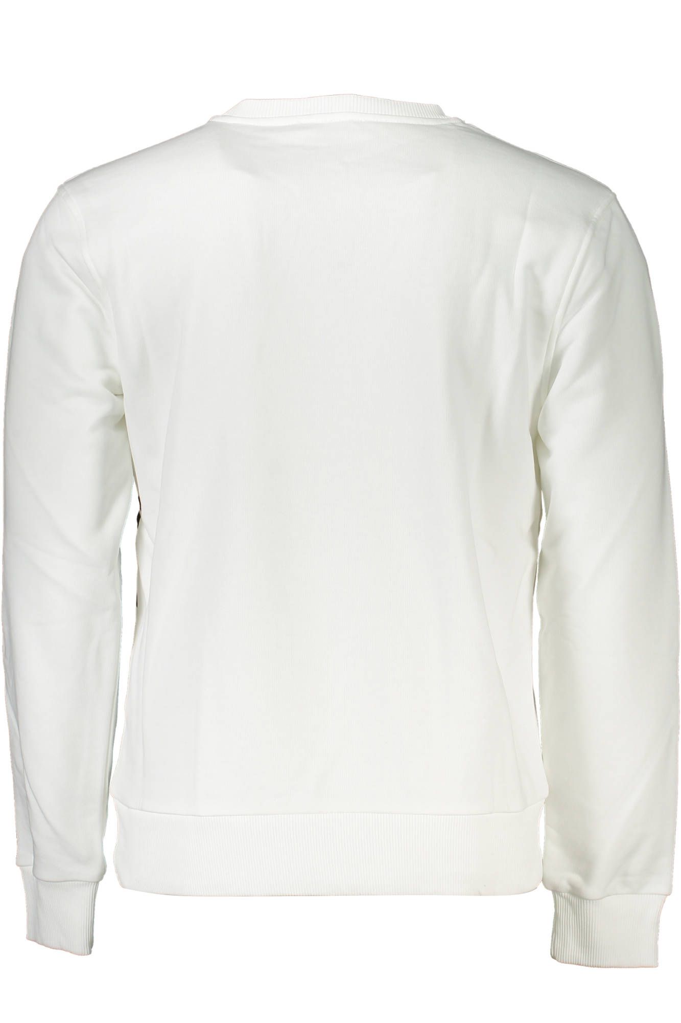 Regal Charm White Cotton Sweatshirt