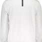 Chic White Cotton Round Neck Sweater