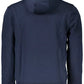 Cavalli Class Chic Blue Hooded Sweatshirt