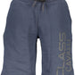 Elegant Sporty Chic Blue Shorts