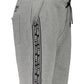 Chic Sporty Gray Shorts with Contrasting Accents
