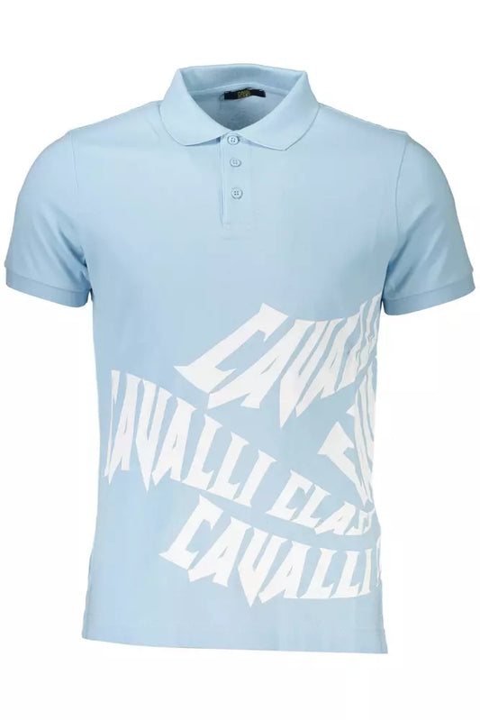 Elegant Light Blue Men's Polo