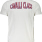 Elegant White Cotton Polo with Exclusive Detailing