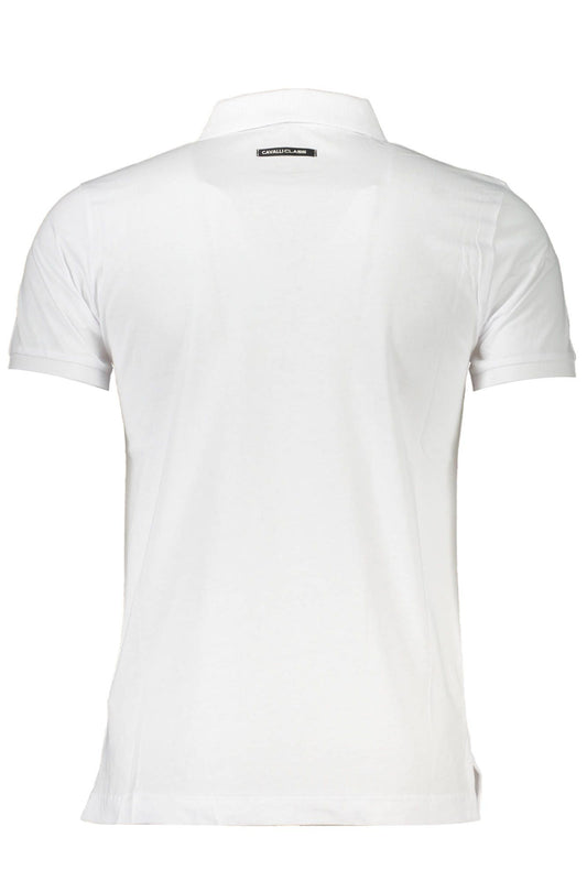 Elegant White Short-Sleeved Polo - Regular Fit
