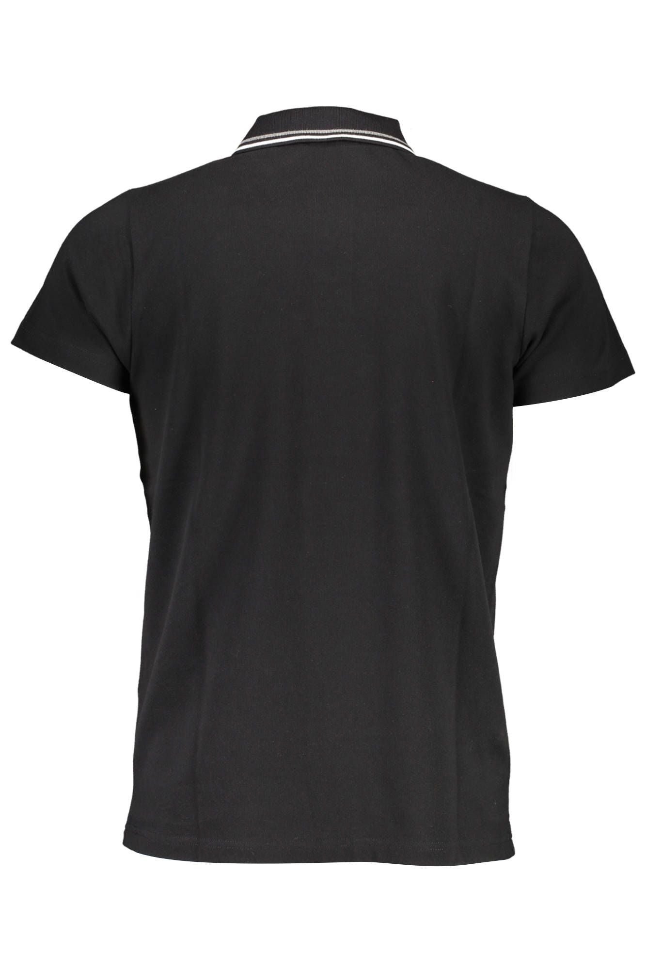 Chic Contrasting Short-Sleeve Polo Shirt