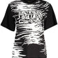 Elegant Square Print Logo Tee